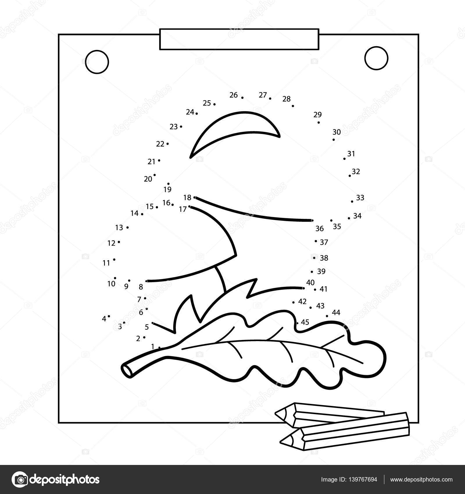 Jogos educativos para crianças: jogo de números. Cogumelos. Livro para  colorir para crianças . imagem vetorial de Oleon17© 139767694